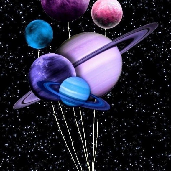 Planet Earrings - Picture 9 of 10